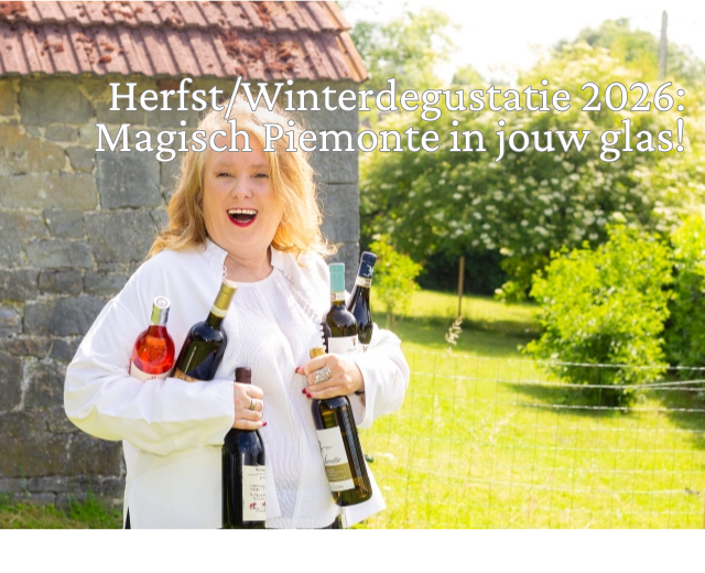 Made in Piedmont Wines - Herfst/Winterdegustatie 2026: Magisch Piemonte in jouw glas!